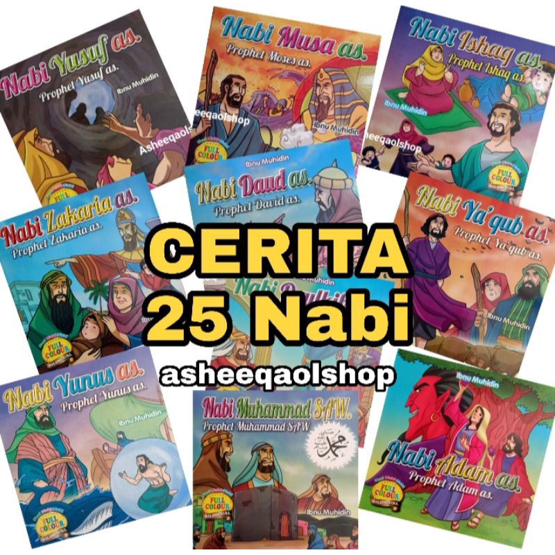 TERMURAH..!! Buku Kisah 25 Nabi &amp; Rasul