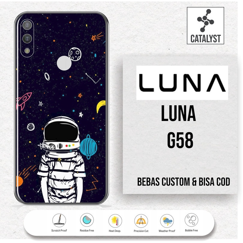LUNA G58 GARSKIN / Skin Case / Skin Protector - BISA CUSTOM KODE -92F3