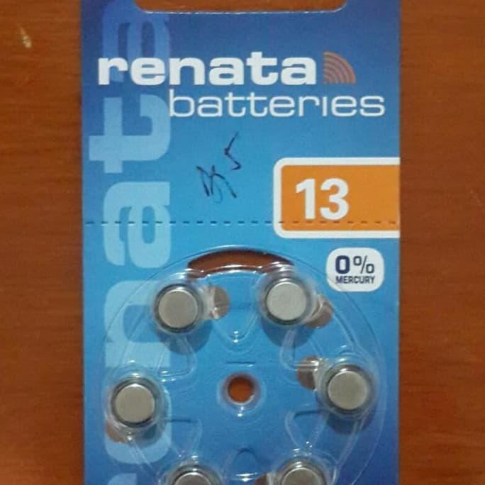 Baterai renata alat bantu dengar ag5 /za13/hearing aid ag5