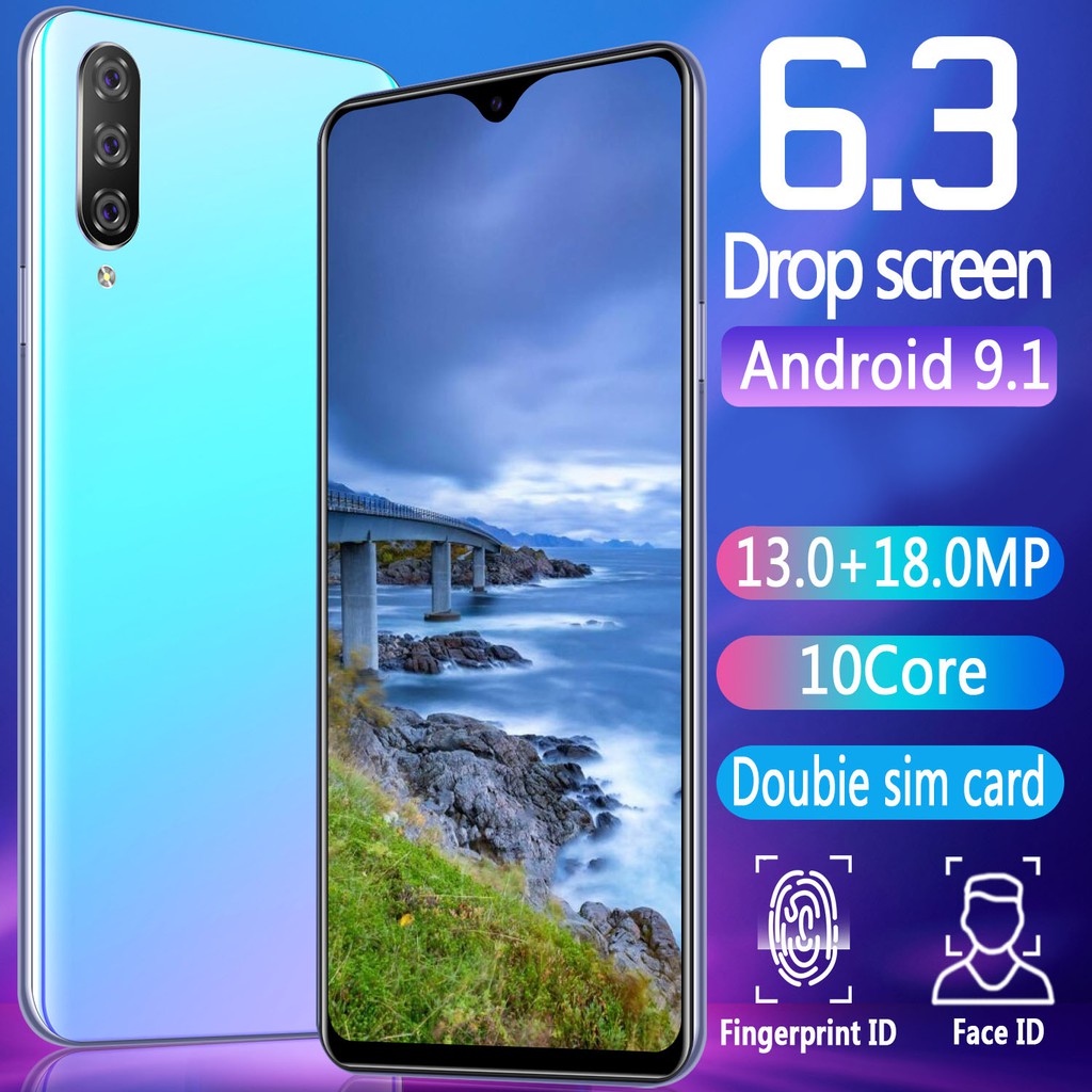 Ram4 Rom64g Smartphone Hp Murah Layar 6inch Hd Screen 2230x1080 Terbaik M9 Shopee Indonesia