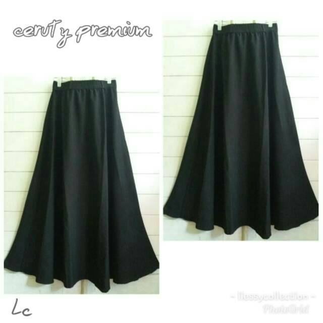  Rok  lebar  ceruty premium rok  panjang  rok  muslim Shopee 