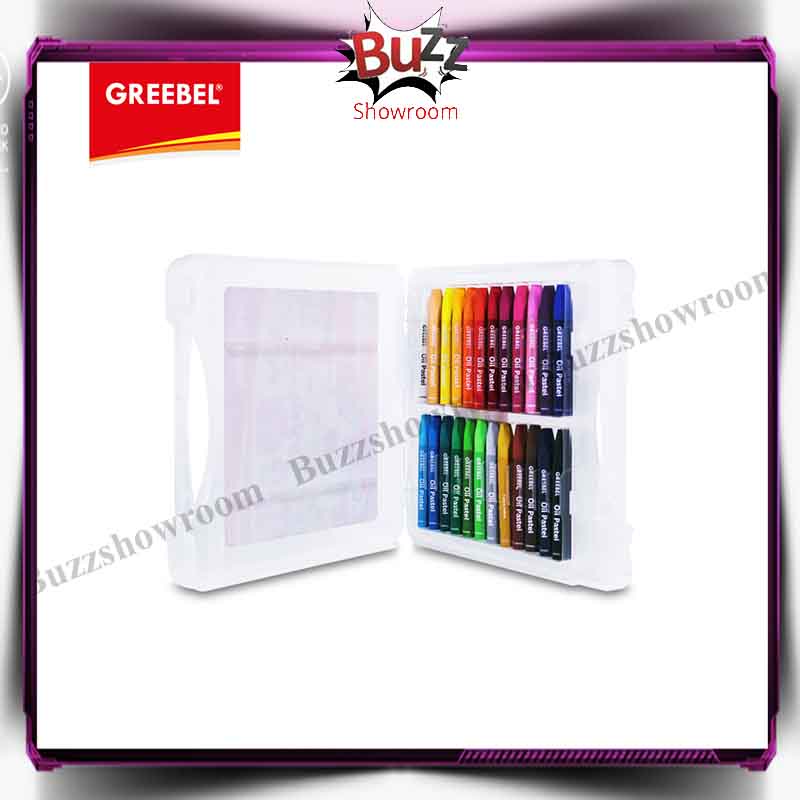 Kids Oil Pastel Crayon Greebel 24 warna krayon mini Anak 24w