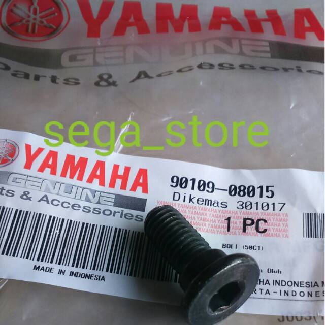 Bolt baut disk piringan cakram belakang yamaha new jupiter mx / new vixion NVL ori YGP 90109-08015