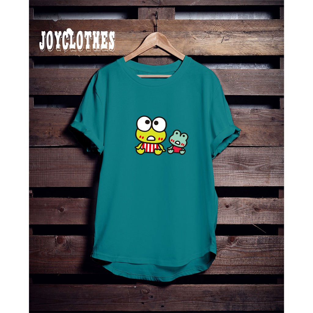 KAOS WANITA-ATASAN WANITA KEROPPI - KAOS SABLON LUCU/ KEROPPI TSHIRT