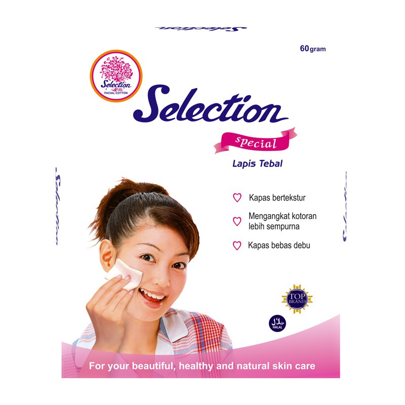 ★ BB ★ Selection Special Kapas Lapis Tebal 60gr | Kapas Selection Special Facial Cotton Special Tebal | Kapas Tebal