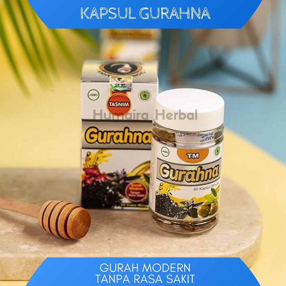 Herbal Kapsul Gurah Kapsul Gurahna Herbal Gurah Alami Tanpa Rasa Sakit