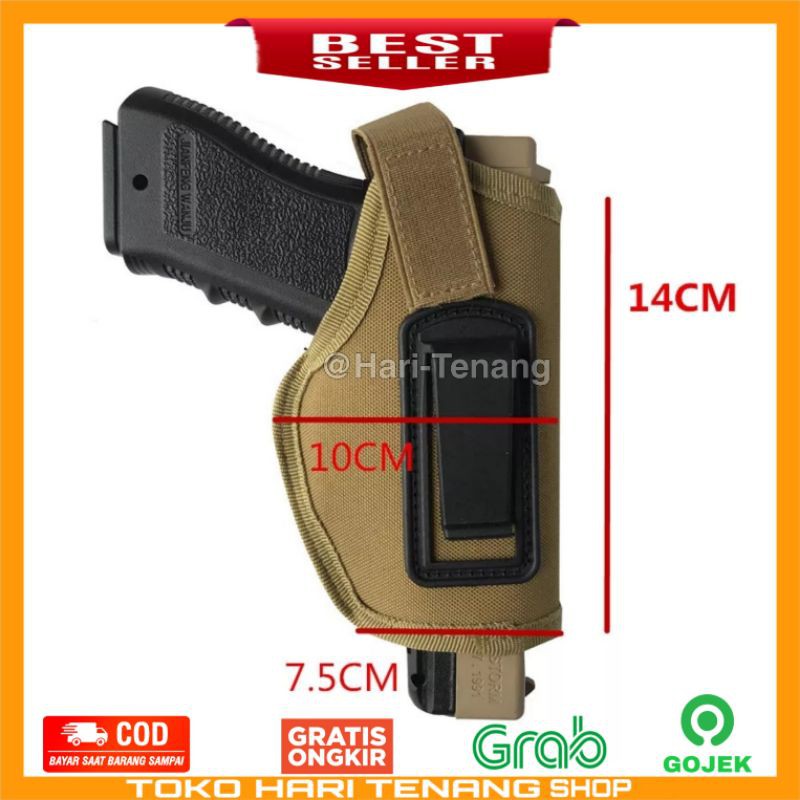 HOLSTER DALAM GLOCK HOLSTER SLIP PINGGANG IMPORT