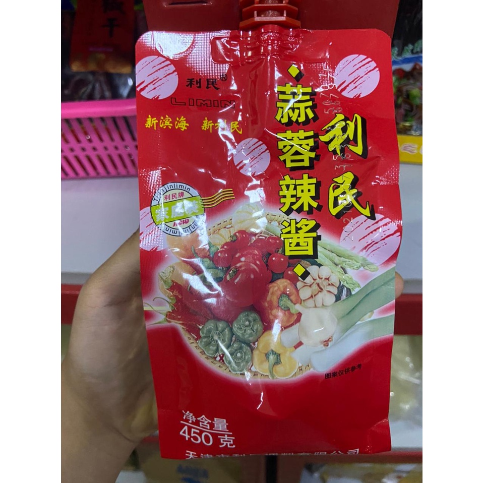 

Sambal bawang suan rong la jiao jiang 蒜蓉辣椒酱 450gr