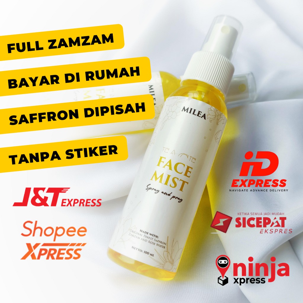 FACE MIST SAFRON with ZAMZAM WATER ORIGINAL 100% Premium 60 ml / Magic Beauty / Toner / Saffron