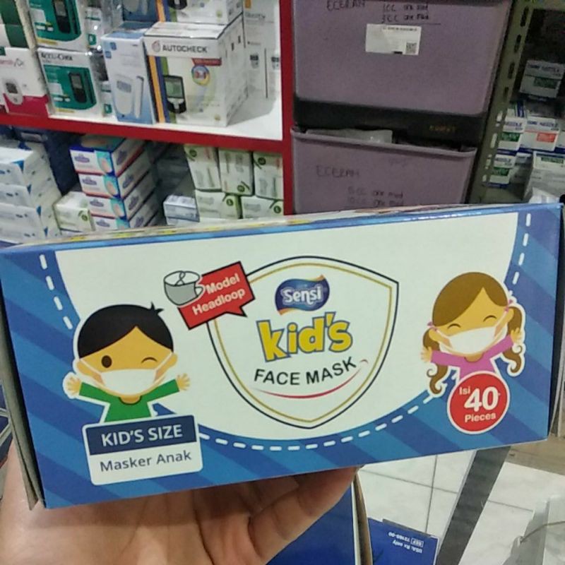sensi masker anak headloop / masker sensi anak / masker sensi / masker anak