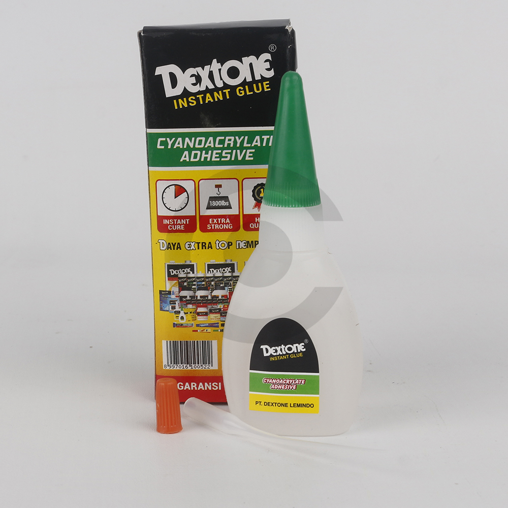 

Lem Dextone Instan Glue - Lem Serbaguna - Lem Tetes Instant PS