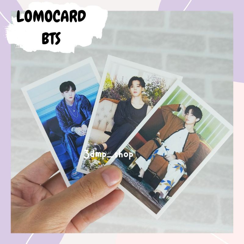 [30 lembar] lomocard lomo card bts be kartu photocard