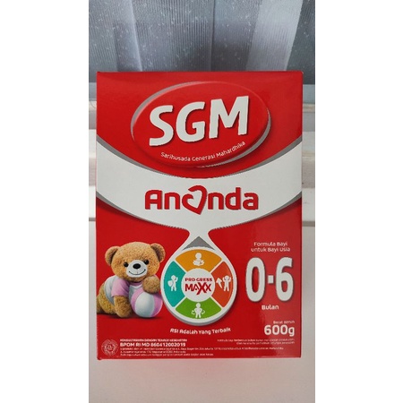 

SGM Ananda Pro Gress Maxx 600gr Box (0-6)