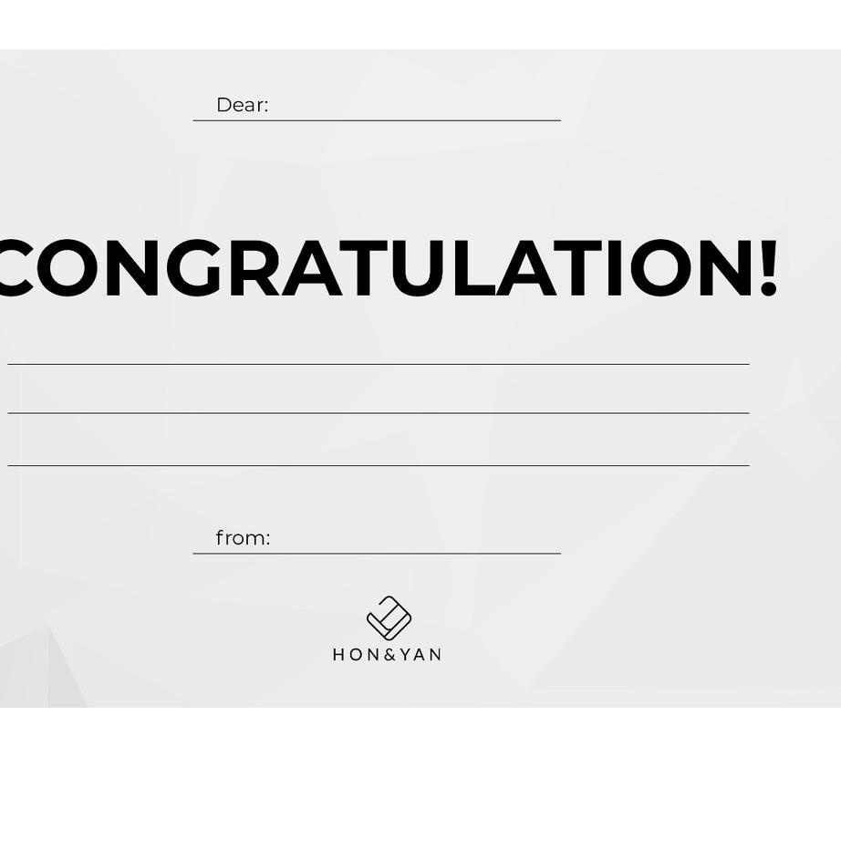 

Official Shop-- HONYAN GIFT CARD SPECIAL DAY / KARTU UCAPAN HARI SPECIAL ULANG TAHUN / GRADUATION