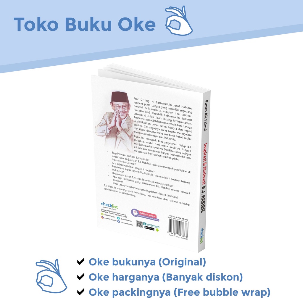 (BEST SELLER) Buku Inspirasi dan Motivasi BJ Habibie-1