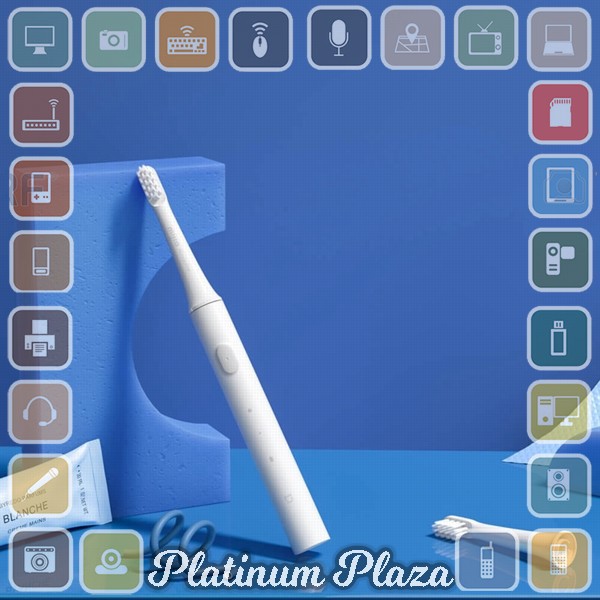 Xiaomi Mijia T100 Sonic Sikat Gigi Elektrik 1PCS - MES603 - White`2SPJY0-