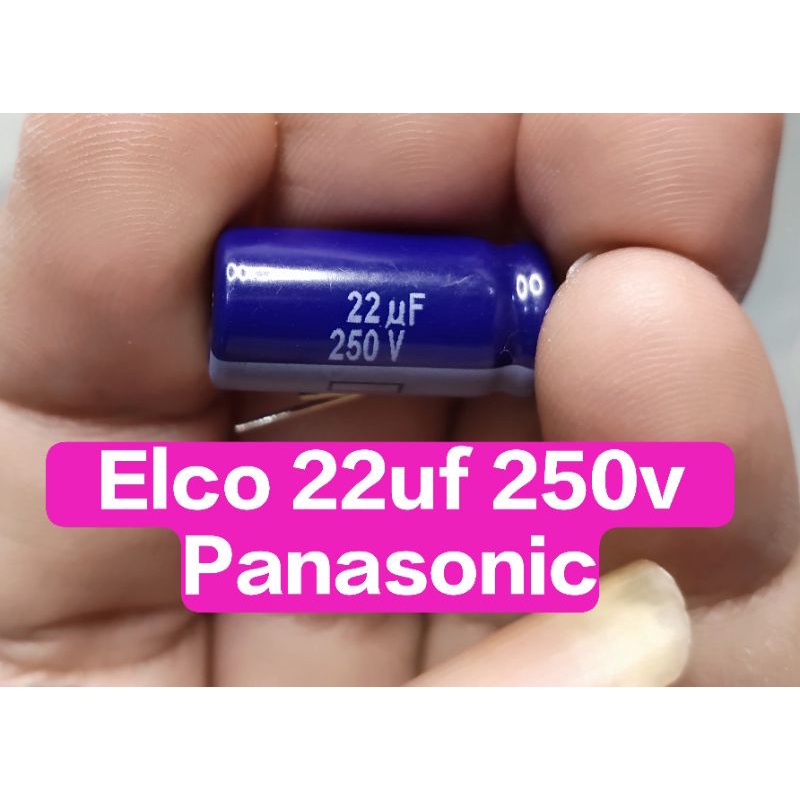 Elco 22uf 250v Panasonic