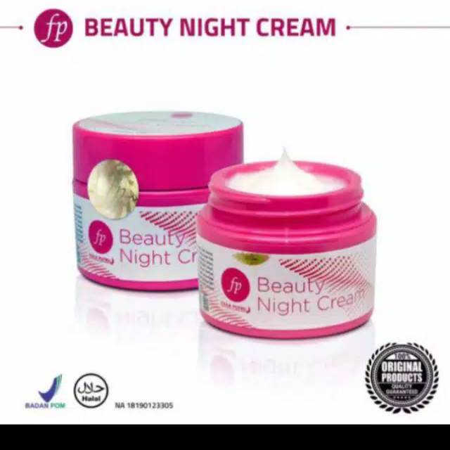 Faila Putri Beauty night cream, cream aman BPOM original