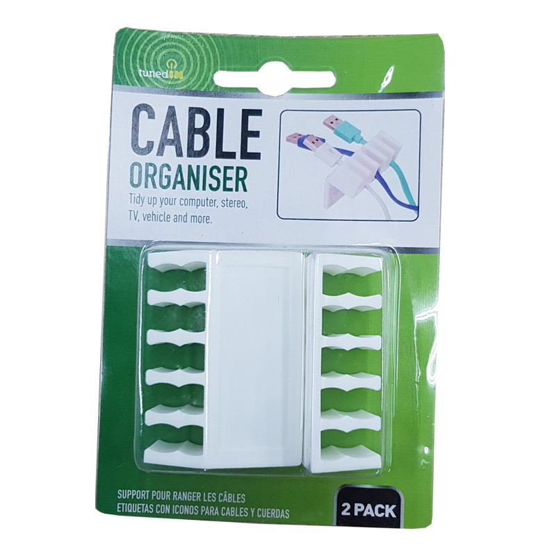 

JYSK Organizer Kabel Murah Cable And Cord Organizer 2pcs