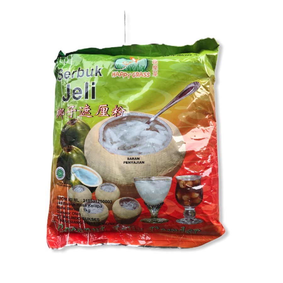 Jual Happy Grass Serbuk Jeli Kelapa Coconut Jelly Powder 1kg Indonesia