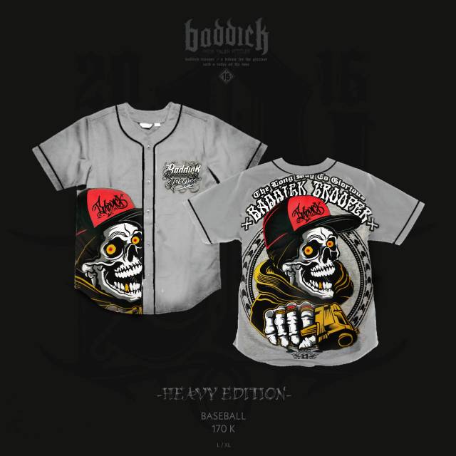 Kaos Baseball Baddick Original Distro