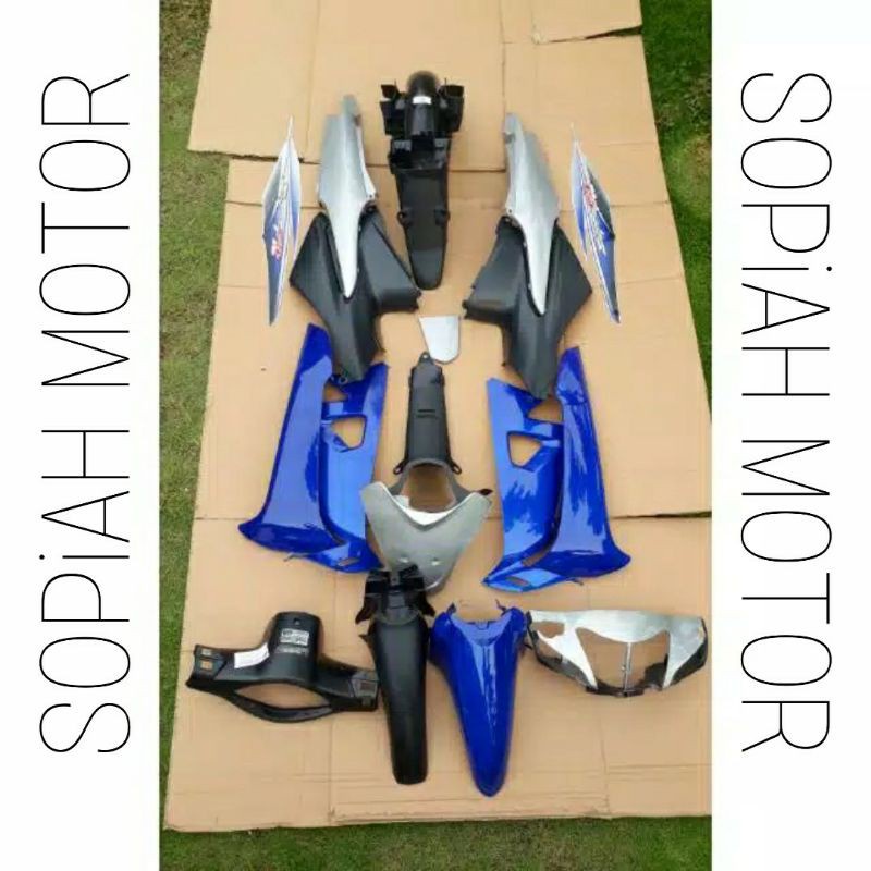 FULL BODY SUPRA FIT NEW BIRU SILVER