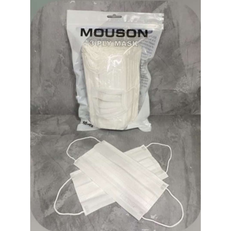 masker 3ply MOUSON ISI 50PC