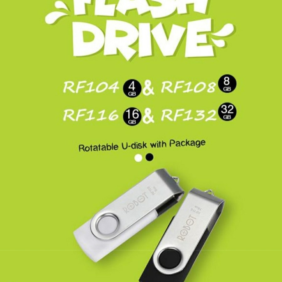 Flashdisk Robot 4GB / 8GB / 16GB