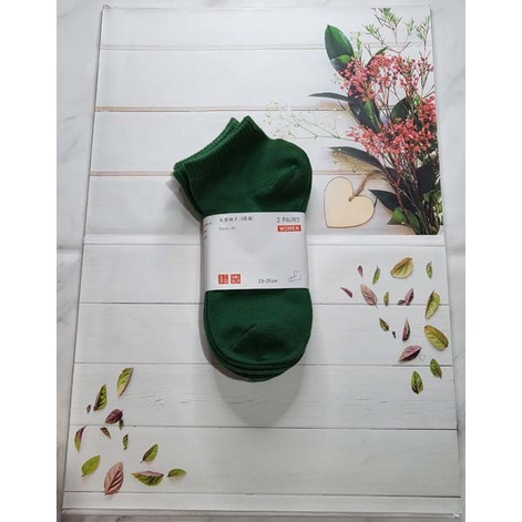 Uniqlo ankle Socks Premium Quality mata kaki wanita women cewe