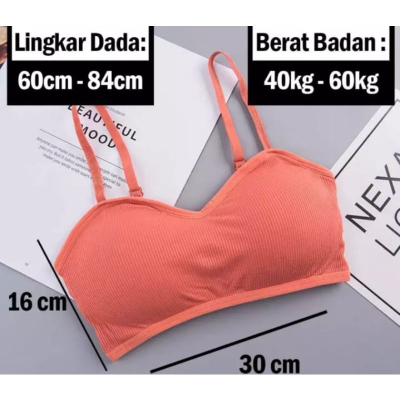 Bra tanpa kawat korean style