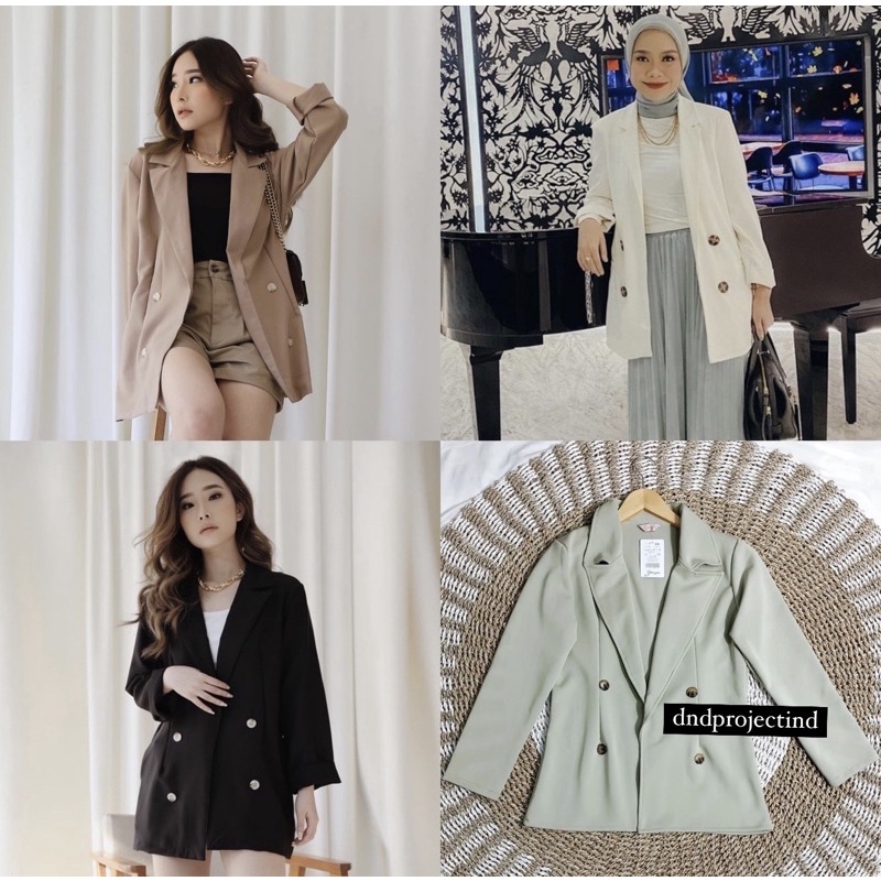 Micha Blazer  | Blazer Kantor |  blazer Premium / Elsyandria Blazer / Button Blazer / Denio Blazer /