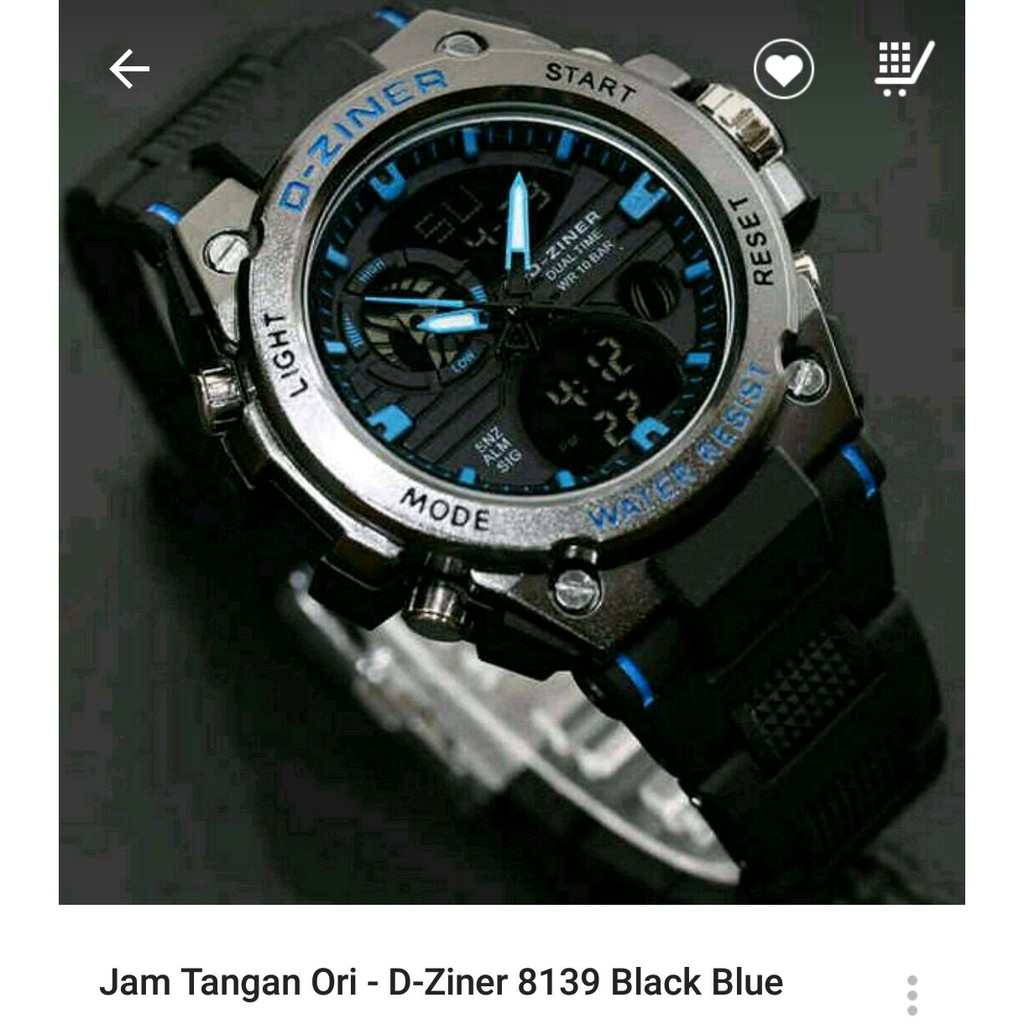Jam Tangan Dziner Original Rantai Mika