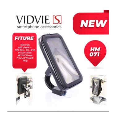 Holder phone motorcycle vidvie S 360 degree with handlebar waterproof touch case hm071 hm-071