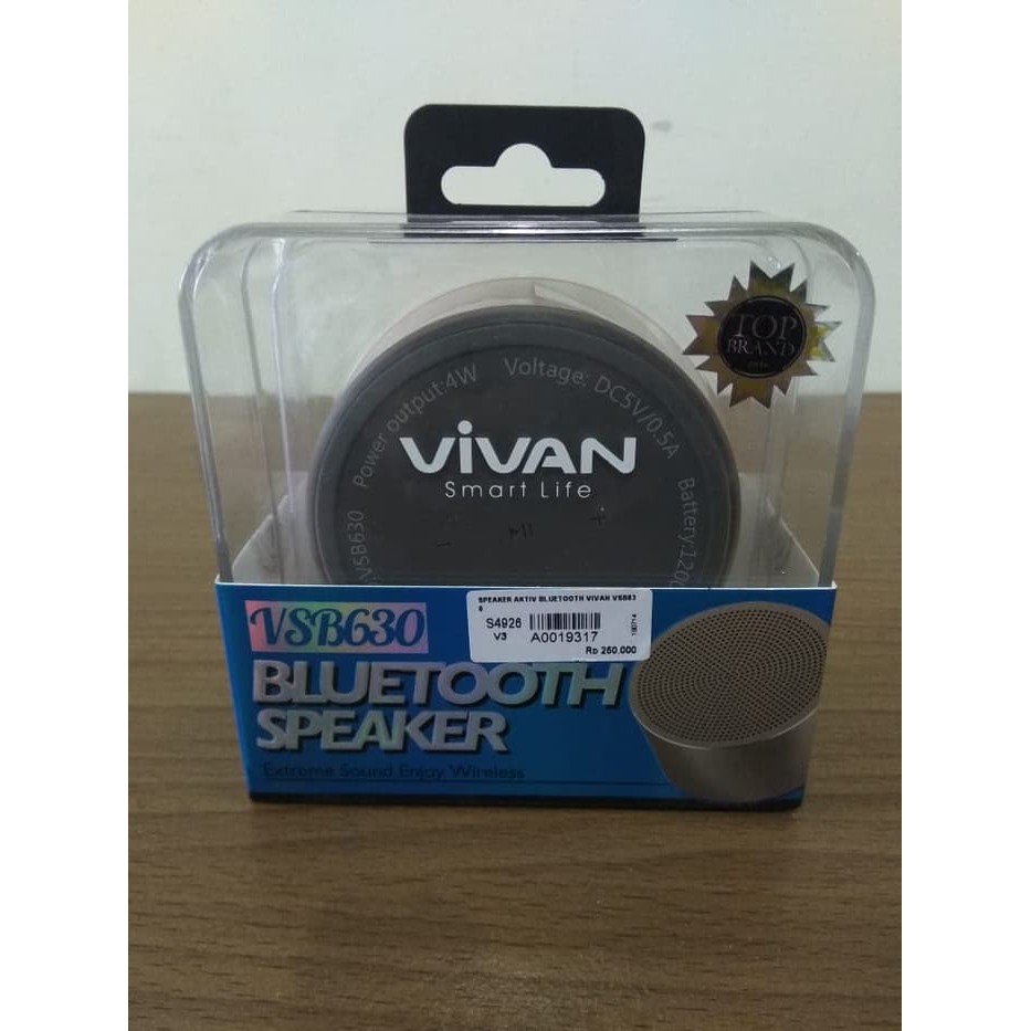 SPEAKER AKTIF BLUETOOTH VIVAN VSB630 BASS PREMIUM SOUND WIRELESS