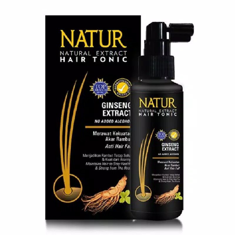 (BISA COD) Natur Hair Tonic - Tonik Rambut 90 Ml