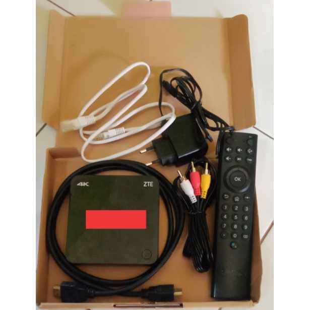 Android tv box ZTE B860H V5 sudah root tinggal pake Android 10