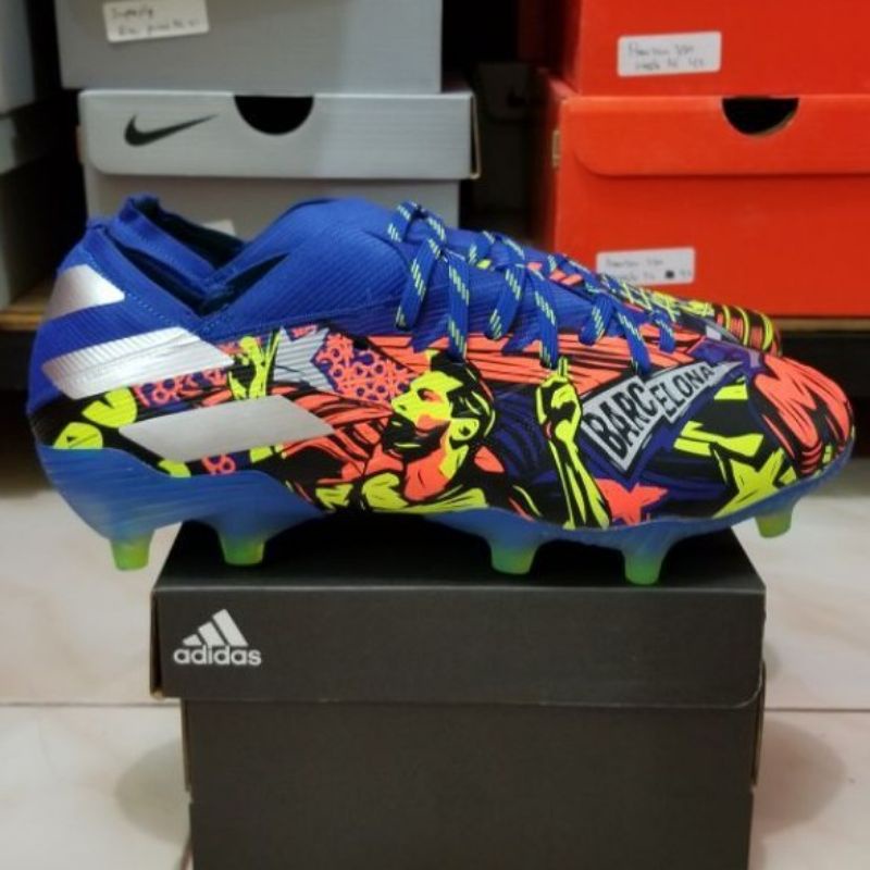 Sepatu Bola Adidas Nemeziz Barcelona Messi 19.1.