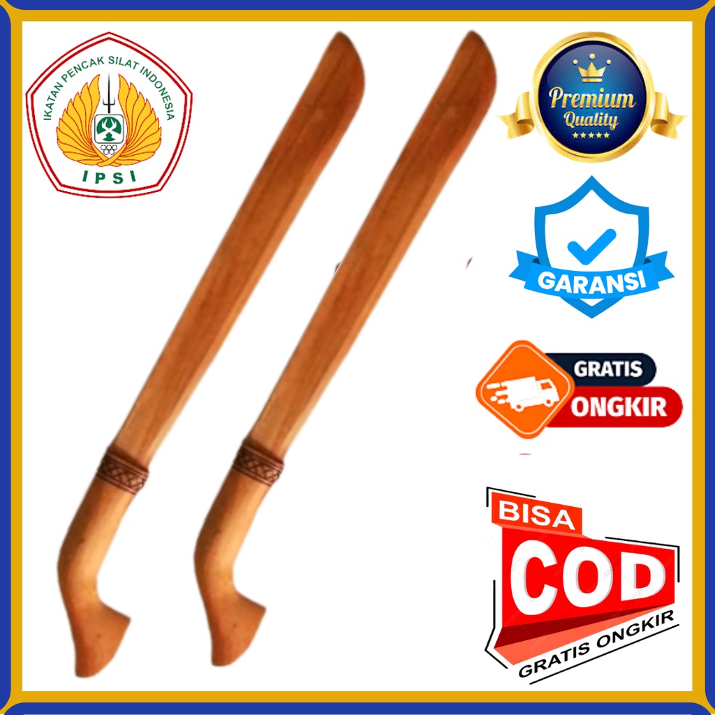 Golok Pencak Silat Bahan Kayu Murah - Golok Kayu untuk silat - Golok Kayu Pencak Silat - Golok kayu 