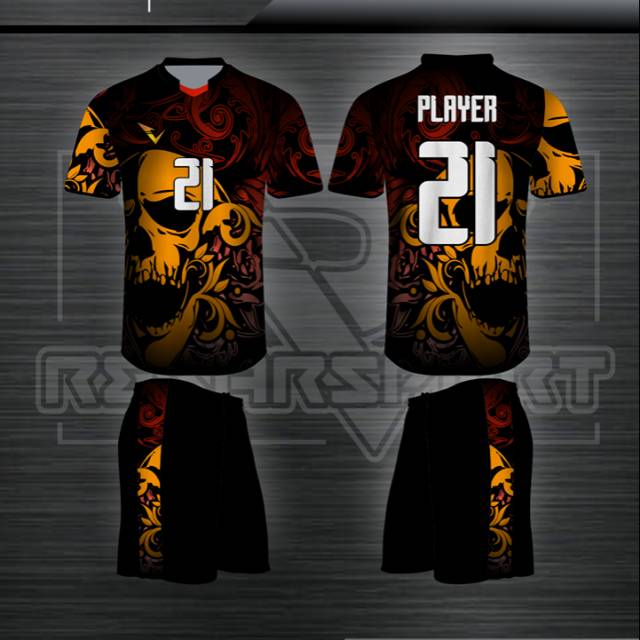 desain baju volly putra