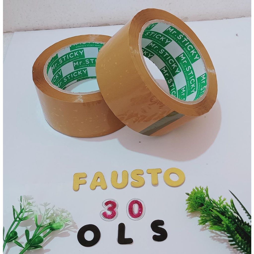 

Lakban Cokelat / TAPE / SOLASI 2Inch 48mm x 90 YARD