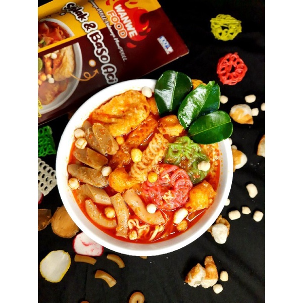 

paket hemat baso aci dan seblak wanwe