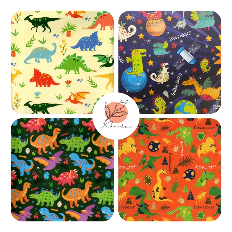 

KERTAS KADO SANSAN WAWA KERTAS KADO SANWA MOTIF DINO SAURUS TOYS ANIMAL DOF