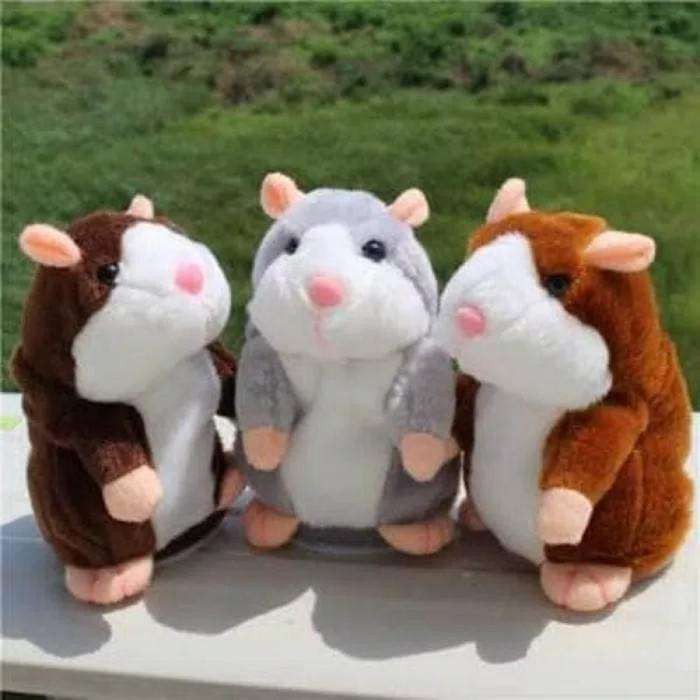 BONEKA HAMSTER bisa bicara talking hamster mainan anak bayi KADO BIRTHDAY