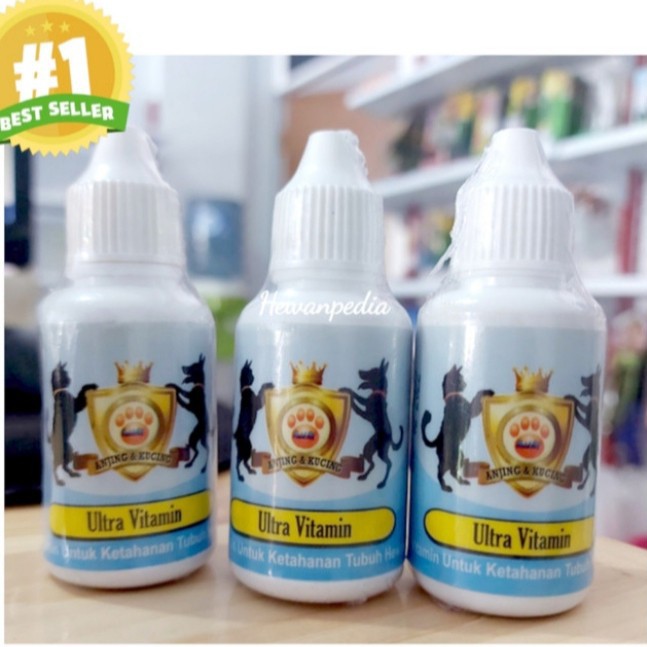 (1pcs)raid all ultra vitamin 30ml - vitamin penguat imun kucing anjing