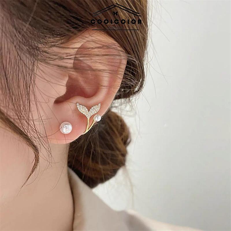 COD❤️1 Pasang Anting Stud Trend Baru Fashion Liontin Sederhana Anting Wanita Populer Murah Wanita Fashion Wanita Sederhana Aksesoris Perhiasan Hadiah Ulang Tahun