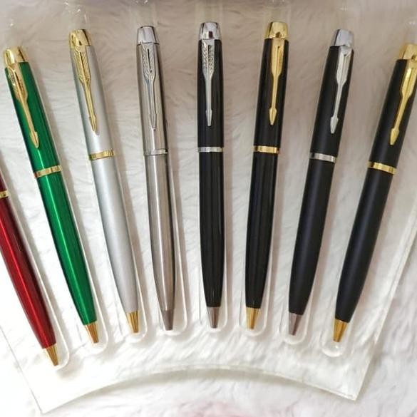 

☪ Pen Promosi Bahan Metal Putar Model Parker dengan Grafir 1 sisi ✿