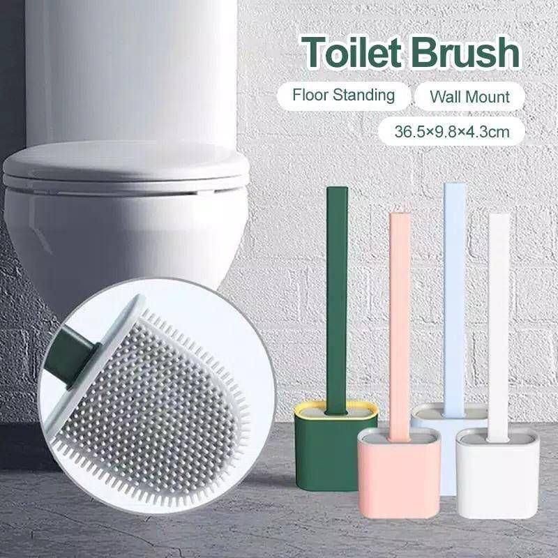 Brush Toilet Silicone / Sikat WC Silikon