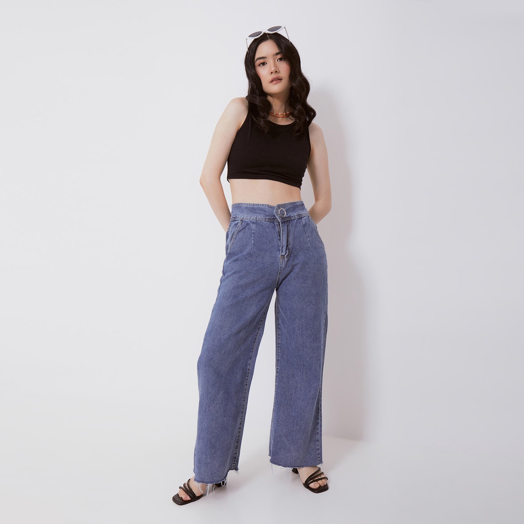 VIERLIN - Jeans 1962 - HIGHWAIST CULLOTE JEANS WANITA