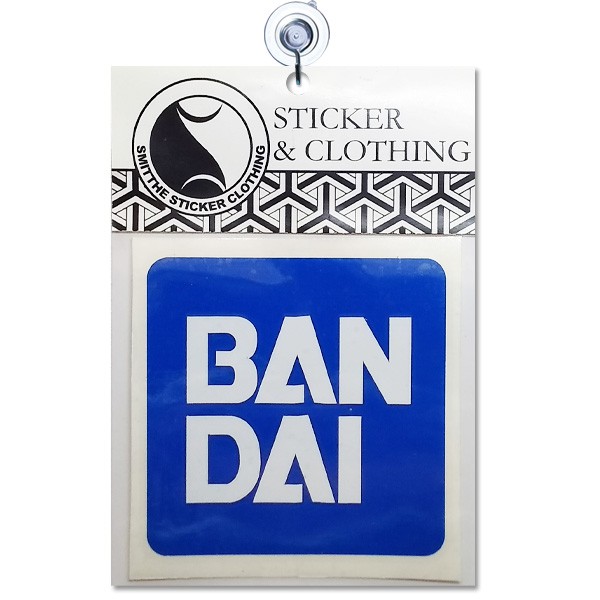 Stiker Bandai Logo Cutting Sticker 2W untuk aksesoris Mobil Motor