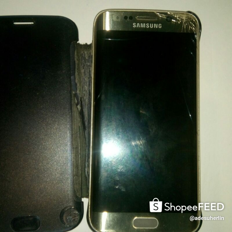 lcd s6 edge bekas